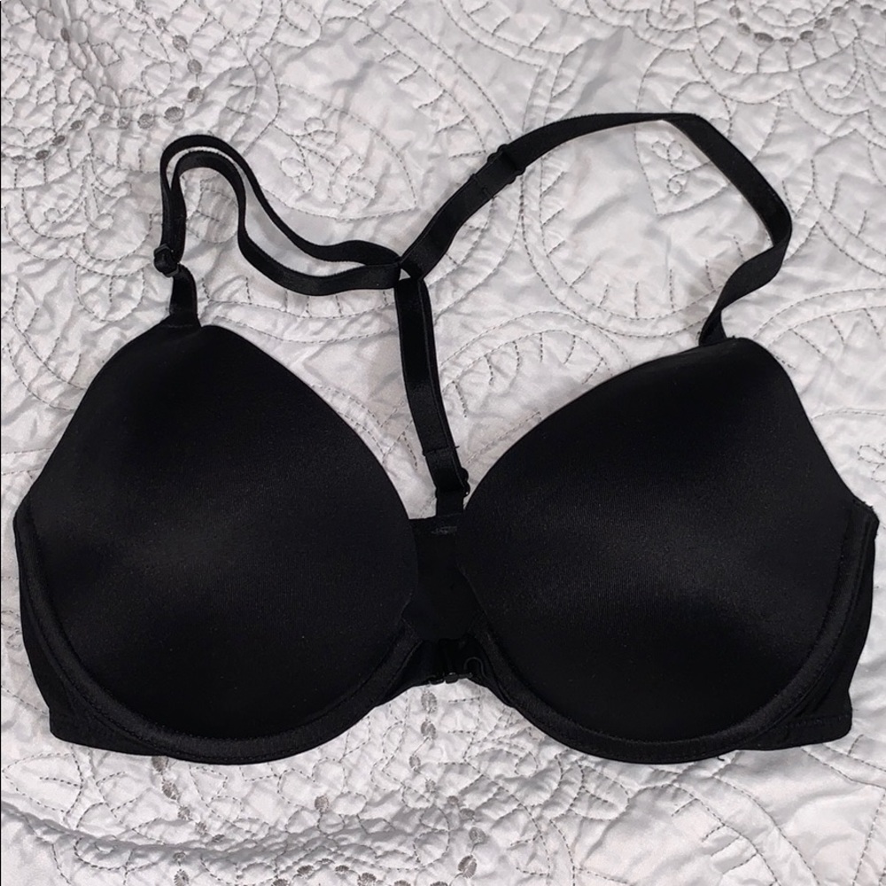 Black PINK Push-Up Bra